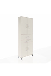 Arges Dolap 4 Raflı 2 Çekmeceli 4 Kapaklı 88x30x243 - S33M109V1A