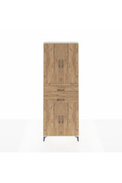 Arges Dolap 4 Raflı 2 Çekmeceli 4 Kapaklı 88x30x243 - S33M109V3A