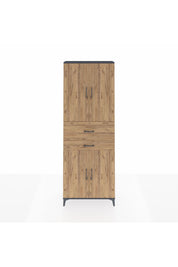 Arges Dolap 4 Raflı 2 Çekmeceli 4 Kapaklı 88x30x243 - S33M109V6A