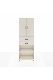 Arges Dolap 4 Raflı 2 Çekmeceli 2 Kapaklı 88x30x243 - S33M111V1A