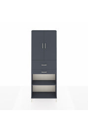 Arges Dolap 4 Raflı 2 Çekmeceli 2 Kapaklı 88x30x243 - S33M111V5A