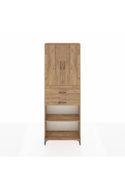 Arges Dolap 4 Raflı 2 Çekmeceli 2 Kapaklı 88x30x243 - S33M111V9A