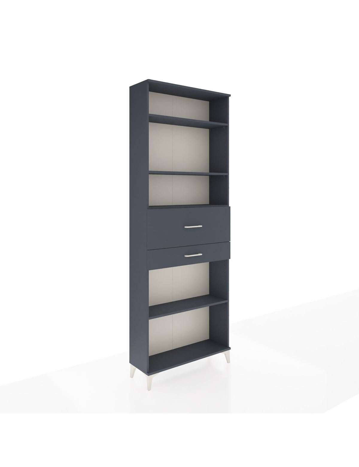Arges Dolap 4 Raflı 2 Çekmeceli 88x30x243 - S33M112V5A