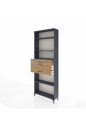 Arges Dolap 4 Raflı 2 Çekmeceli 88x30x243 - S33M112V6A