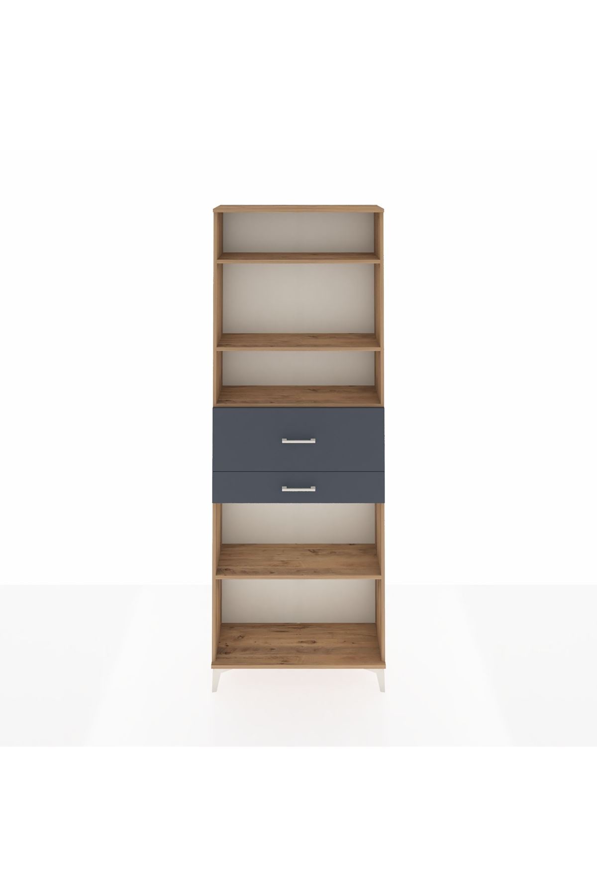 Arges Dolap 4 Raflı 2 Çekmeceli 88x30x243 - S33M112V8A