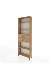 Arges Dolap 4 Raflı 2 Çekmeceli 88x30x243 - S33M112V9A
