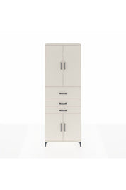 Arges Dolap 4 Raflı 3 Çekmeceli 4 Kapaklı 88x30x243 - S33M113V1A