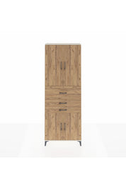 Arges Dolap 4 Raflı 3 Çekmeceli 4 Kapaklı 88x30x243 - S33M113V3A