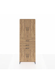 Arges Dolap 4 Raflı 3 Çekmeceli 4 Kapaklı 88x30x243 - S33M113V9A