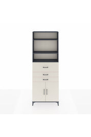 Arges Dolap 4 Raflı 3 Çekmeceli 2 Kapaklı 88x30x243 - S33M114V4A