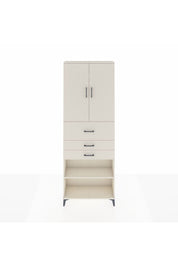 Arges Dolap 4 Raflı 3 Çekmeceli 2 Kapaklı 88x30x243 - S33M115V1A