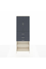 Arges Dolap 4 Raflı 3 Çekmeceli 2 Kapaklı 88x30x243 - S33M115V2A
