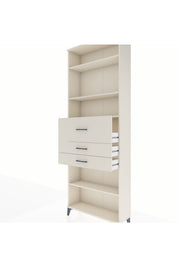 Arges Dolap 4 Raflı 3 Çekmeceli 88x30x243 - S33M116V1A