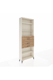Arges Dolap 4 Raflı 3 Çekmeceli 88x30x243 - S33M116V3A