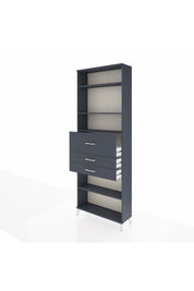 Arges Dolap 4 Raflı 3 Çekmeceli 88x30x243 - S33M116V5A