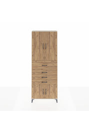 Arges Dolap 4 Raflı 4 Çekmeceli 4 Kapaklı 88x30x243 - S33M117V3A