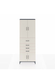 Arges Dolap 4 Raflı 4 Çekmeceli 4 Kapaklı 88x30x243 - S33M117V4A