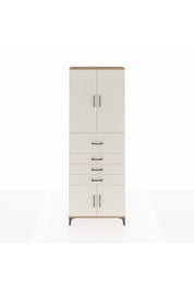 Arges Dolap 4 Raflı 4 Çekmeceli 4 Kapaklı 88x30x243 - S33M117V7A