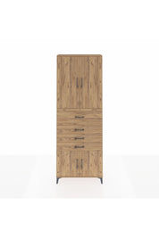 Arges Dolap 4 Raflı 4 Çekmeceli 4 Kapaklı 88x30x243 - S33M117V9A