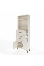 Arges Dolap 4 Raflı 4 Çekmeceli 2 Kapaklı 88x30x243 - S33M118V1A