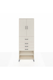 Arges Dolap 4 Raflı 4 Çekmeceli 2 Kapaklı 88x30x243 - S33M119V1A