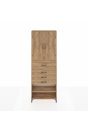 Arges Dolap 4 Raflı 4 Çekmeceli 2 Kapaklı 88x30x243 - S33M119V9A