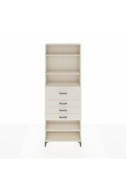 Arges Dolap 4 Raflı 4 Çekmeceli 88x30x243 - S33M120V1A