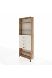 Arges Dolap 4 Raflı 4 Çekmeceli 88x30x243 - S33M120V7A