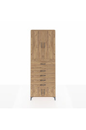 Arges Dolap 3 Raflı 5 Çekmeceli 4 Kapaklı 88x30x243 - S33M121V9A