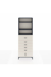 Arges Dolap 3 Raflı 5 Çekmeceli 2 Kapaklı 88x30x243 - S33M122V4A