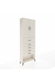 Arges Dolap 3 Raflı 5 Çekmeceli 2 Kapaklı 88x30x243 - S33M123V1A