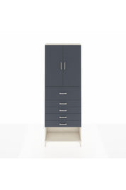 Arges Dolap 3 Raflı 5 Çekmeceli 2 Kapaklı 88x30x243 - S33M123V2A