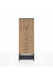 Arges Dolap 3 Raflı 5 Çekmeceli 2 Kapaklı 88x30x243 - S33M123V6A