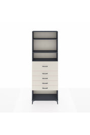Arges Dolap 3 Raflı 5 Çekmeceli 88x30x243 - S33M124V4A