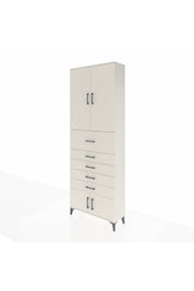 Arges Dolap 3 Raflı 5 Çekmeceli 4 Kapaklı 88x30x243 - S33M125V1A