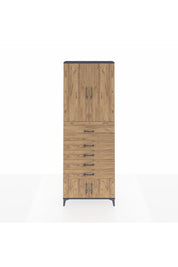 Arges Dolap 3 Raflı 5 Çekmeceli 4 Kapaklı 88x30x243 - S33M125V6A