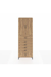 Arges Dolap 3 Raflı 5 Çekmeceli 4 Kapaklı 88x30x243 - S33M125V9A