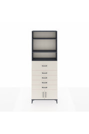 Arges Dolap 3 Raflı 5 Çekmeceli 2 Kapaklı 88x30x243 - S33M126V4A