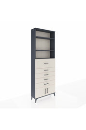 Arges Dolap 3 Raflı 5 Çekmeceli 2 Kapaklı 88x30x243 - S33M126V4A