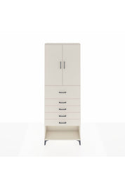 Arges Dolap 3 Raflı 5 Çekmeceli 2 Kapaklı 88x30x243 - S33M127V1A