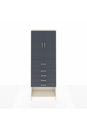 Arges Dolap 3 Raflı 5 Çekmeceli 2 Kapaklı 88x30x243 - S33M127V2A