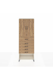Arges Dolap 3 Raflı 5 Çekmeceli 2 Kapaklı 88x30x243 - S33M127V3A