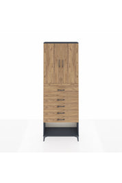 Arges Dolap 3 Raflı 5 Çekmeceli 2 Kapaklı 88x30x243 - S33M127V6A