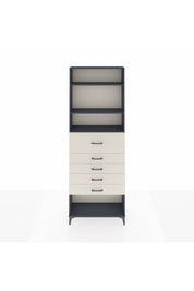 Arges Dolap 3 Raflı 5 Çekmeceli 88x30x243 - S33M128V4A