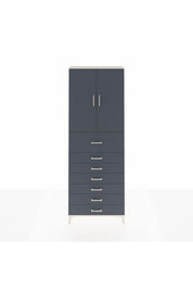 Arges Dolap 3 Raflı 7 Çekmeceli 2 Kapaklı 88x30x243 - S33M129V2A