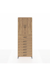 Arges Dolap 3 Raflı 7 Çekmeceli 2 Kapaklı 88x30x243 - S33M129V9A