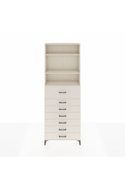 Arges Dolap 3 Raflı 7 Çekmeceli 88x30x243 - S33M130V1A