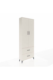 Arges Dolap 4 Raflı 2 Çekmeceli 2 Kapaklı 88x30x243 - S33M131V1A