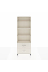 Arges Dolap 4 Raflı 2 Çekmeceli 88x30x243