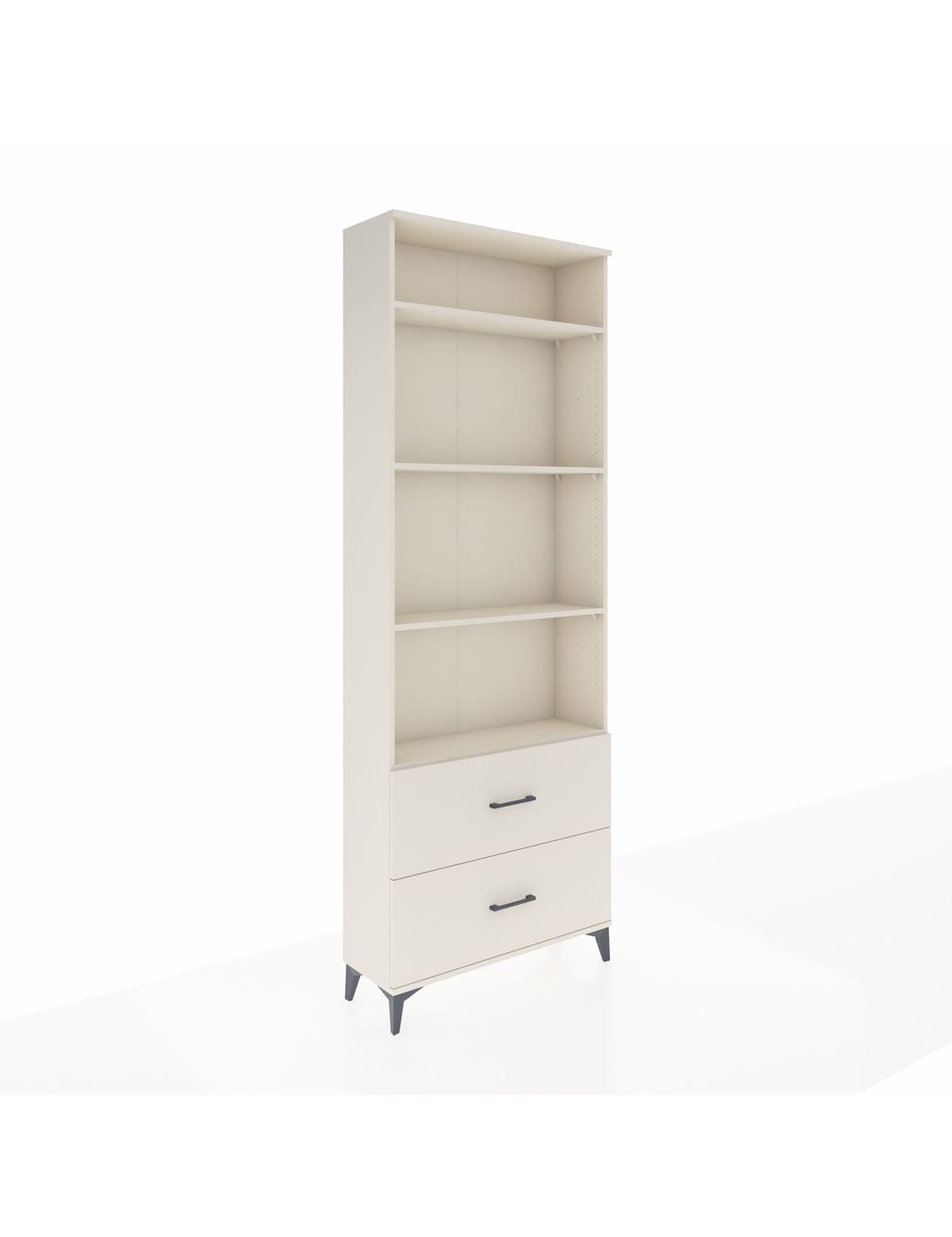 Arges Dolap 4 Raflı 2 Çekmeceli 88x30x243 - S33M132V1A